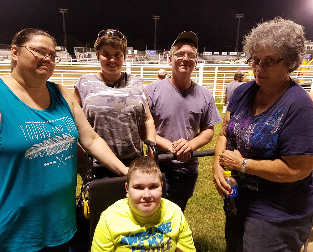 Mashing the hammer in Coffeyville InterState Fair and Rodeo